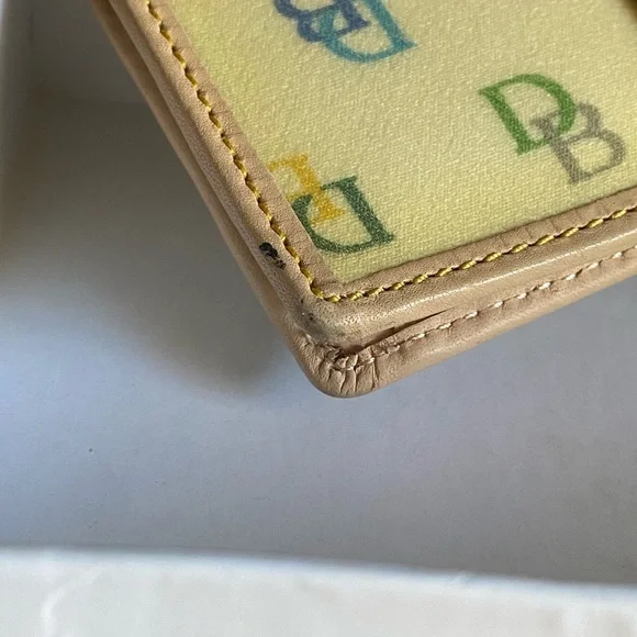 Dooney & Bourke Rare Rainbow Monogram Y2K It Girl Wallet - Picture 5 of 13